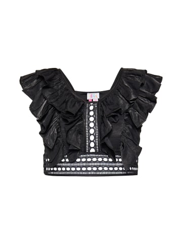 IZIA Damen Crop-Top in Schwarz
