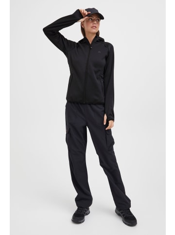 North Bend Fleecejacke NBBerta W in Schwarz