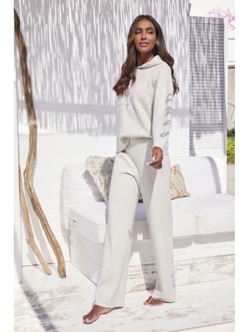 ELBSAND Strickhose in Hellgrau