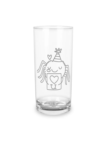 Mr. & Mrs. Panda Glas Spinne Agathe Brief ohne Spruch in Transparent