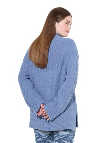 Ulla Popken Pullover in jeansblau