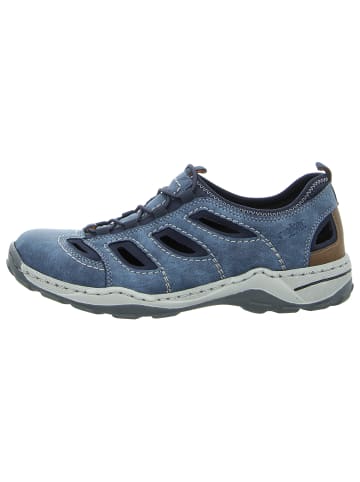 rieker Sportlicher Slipper in blau