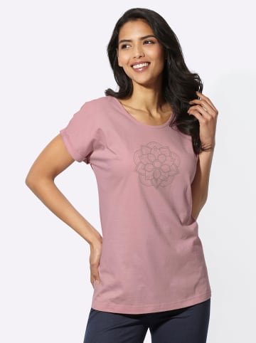 Sieh an! Freizeitshirt in hortensie