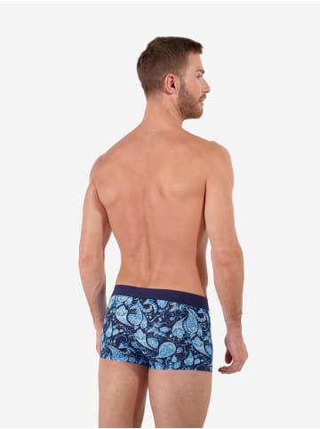HOM Trunk Buchanan in navy print