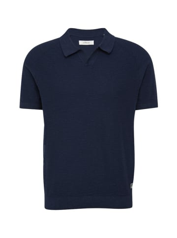 S. Oliver Poloshirt kurzarm für Herren in olive