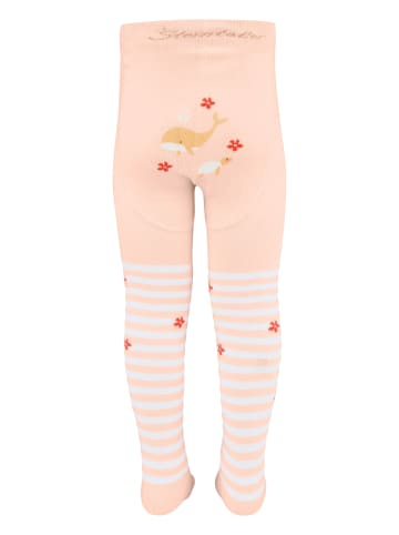 Sterntaler Krabbelstrumpfhose Unterwasser in lichtrosa