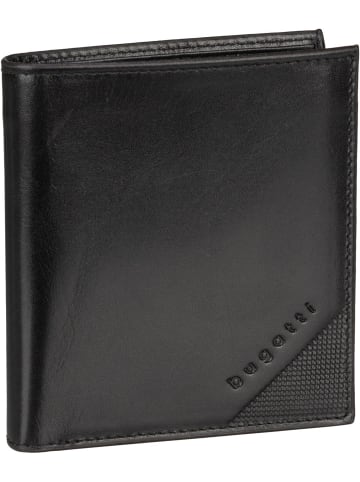 Bugatti Geldbörse Nobile Vertical Wallet Small with Flap in Schwarz