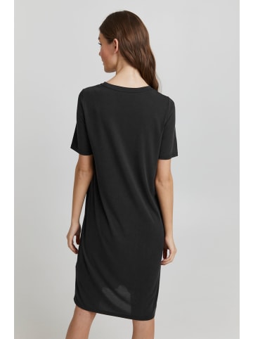 Oxmo Shirtkleid in schwarz