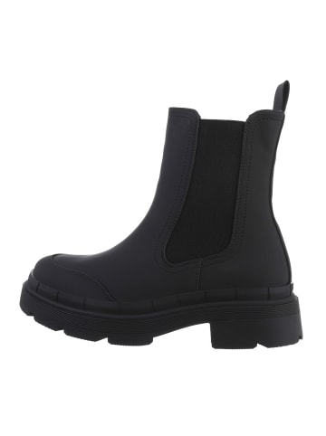 Ital-Design Stiefelette in Schwarz