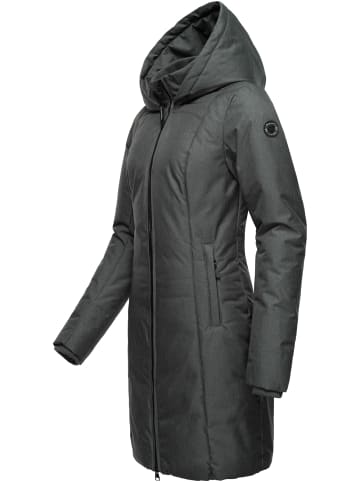 ragwear Wintermantel Amarri in Black