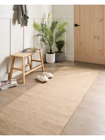 Beliani Kurzflor NANDED in Beige - (W) 80 x (L) 300 cm