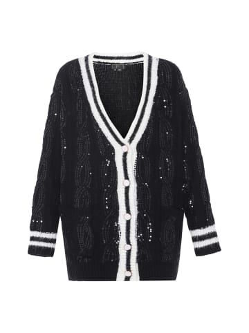 faina Damen Strickjacke in SCHWARZ