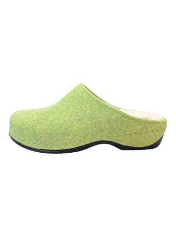 Berkemann Clog Pantoffel in grün