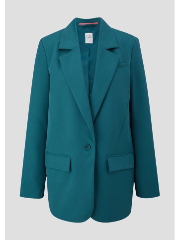 QS Indoor-Blazer in 6737_petrol