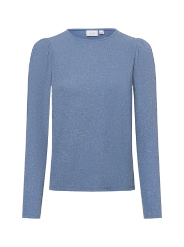 Vila Langarmshirt VIEleina in blau