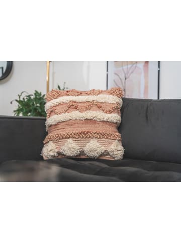 Kayoom Dekokissen Kissen Bohist 225 in rosa - creme