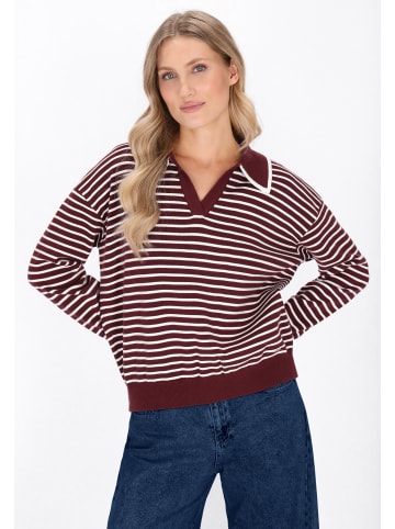 DreiMaster Maritim Women Sweater in wine red