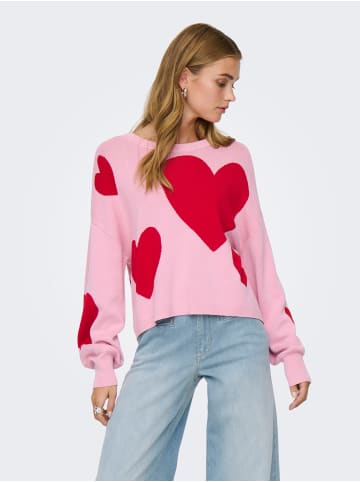 ONLY Pullover 'onlMONTANA' Rosa