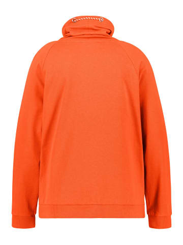 Ulla Popken Sweatshirt in mandarine