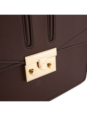 Seidenfelt Roros Umhängetasche 21 cm in dark brown