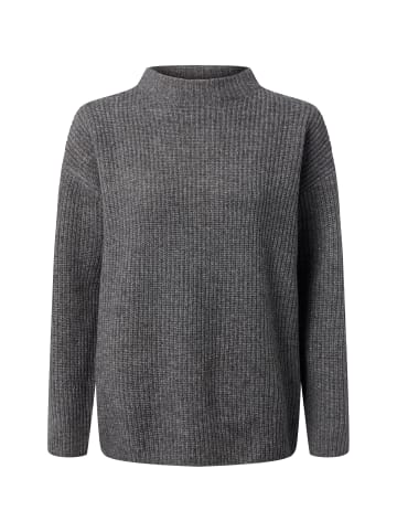Marie Lund Strickpullover in anthrazit - 0009