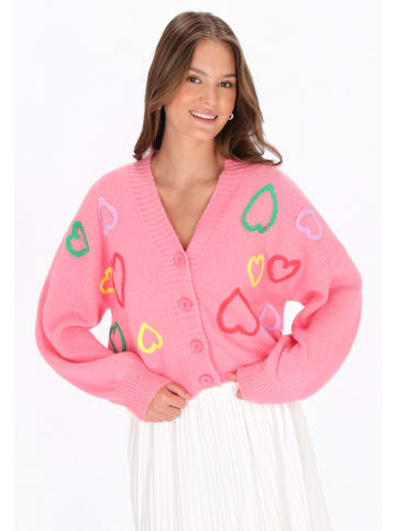 myMo Cardigan in pink