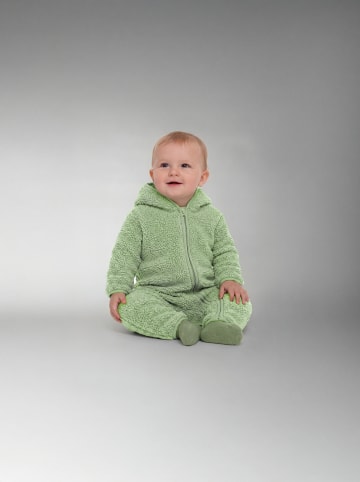 name it Teddy Jumpsuit Nbnolane Wagenanzug in basil