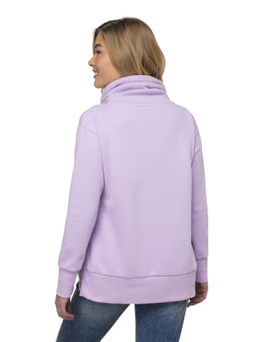 LAURASØN Sweatshirt in zartes lavendel