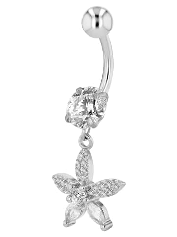 Adeliás Damen Piercing aus Edelstahl in silber