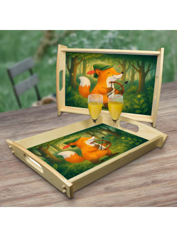 Mr. & Mrs. Panda sofatablett Schütze Astrologie Design ohne Spruch in Weiß