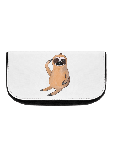 Mr. & Mrs. Panda Kulturtasche Faultier Vogel ohne Spruch in Weiß