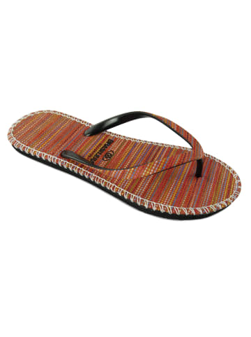 Brasileras Zehentrenner "Hip" in Schwarz