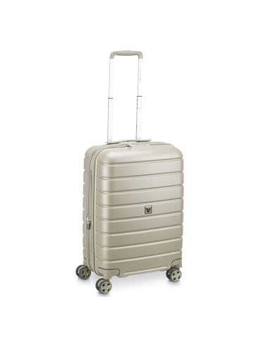 Roncato Relife 4 Rollen Kabinentrolley 55 cm mit Dehnfalte in sand