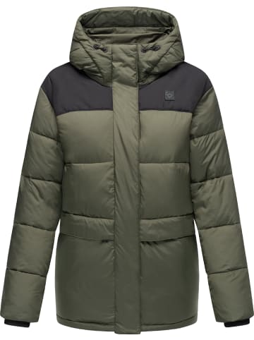 ragwear Steppjacke Wikesh in Dark Olive