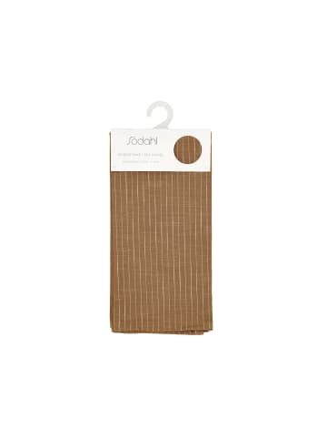 SÖDAHL Geschirrtuch Line in Warm Taupe