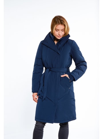 DreiMaster Vintage Damen Wintermantel in Dunkelmarine