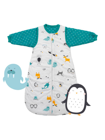 Schlummersack Bio Babyschlafsack, 2.5 TOG in Türkis