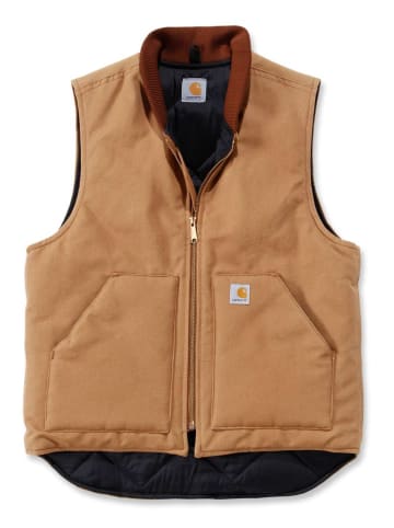 CARHARTT  Weste "Arctic Quilt V01" in Braun