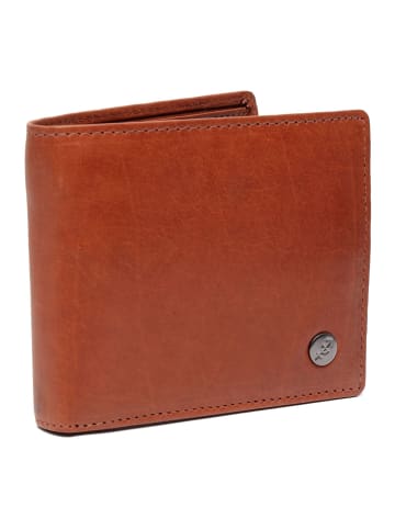 The Chesterfield Brand Positano Geldbörse RFID Schutz Leder 11 cm cognac