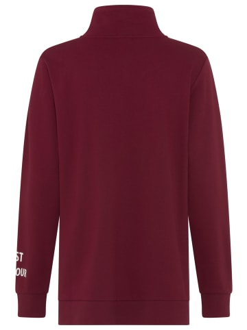 Laura Scott Longsweatshirt in Cranberry