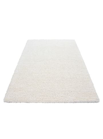 Teppich Boss Hochflor Teppich Lux Creme