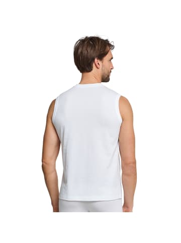 Schiesser Unterhemd 4er Pack in Weiß