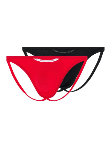 WOH Jockstrap Sexy Fun in Schwarz / rot