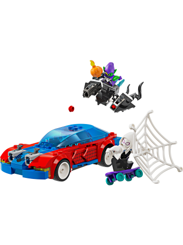 LEGO Super Heroes Spider-Mans Rennauto & Venom Green Goblin in Mehrfarbig ab 7 Jahre