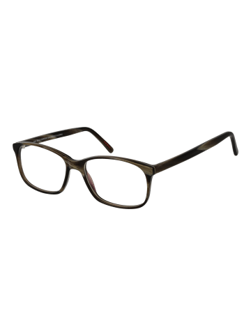 Andy Wolf Unisex Optische Fassungen Rechtwinklig Braun