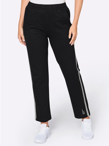 WITT WEIDEN Freizeithose in schwarz-hellgrau