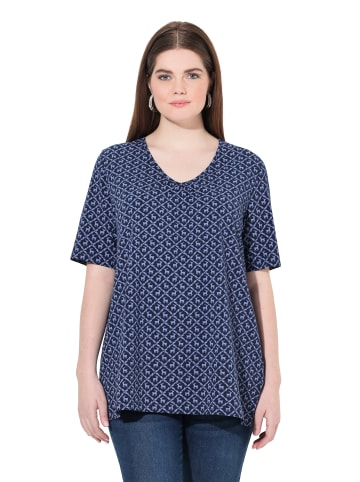Ulla Popken Shirt in royalblau
