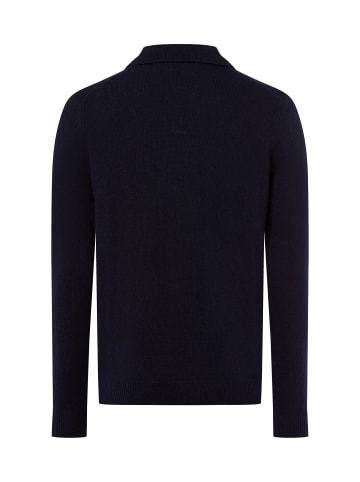 Finshley & Harding Strickpullover in marine - 0002