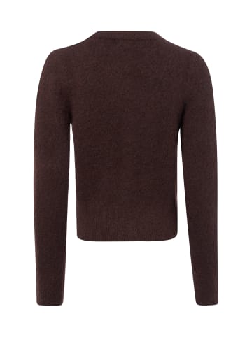 Marie Lund Strickjacke in schoko - 0004
