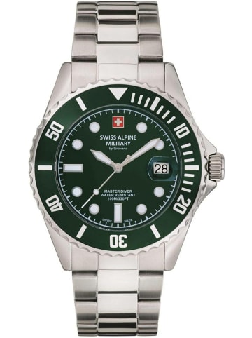 Swiss Alpine Military by Grovana Analoguhr für Herren in Grün